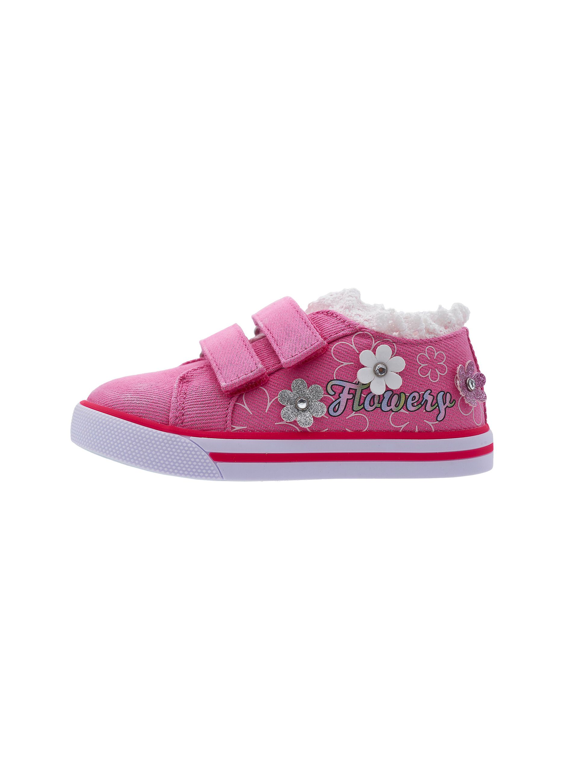 Sneakers Calla con inserto crochet