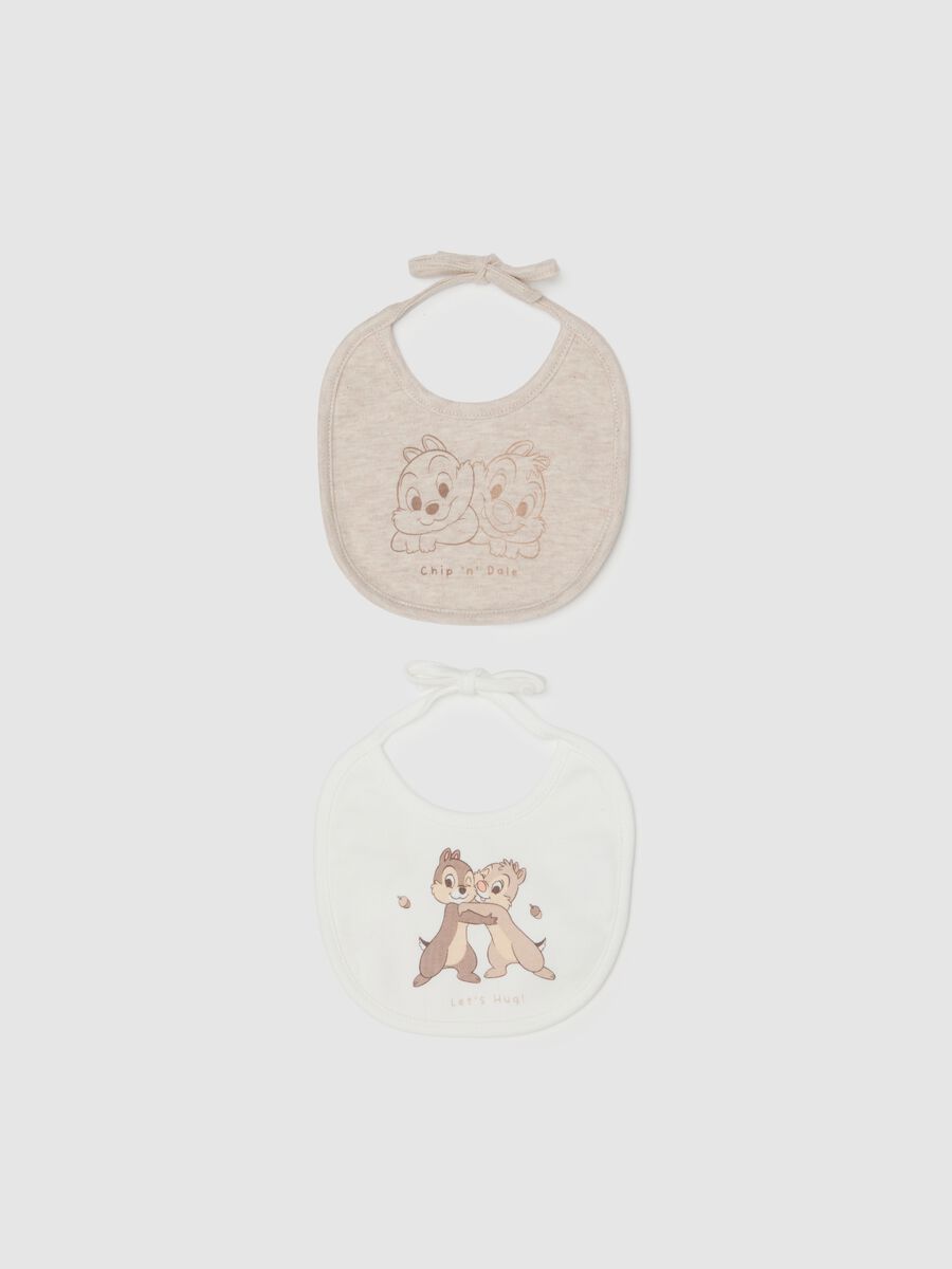 Newborn bib set in multicolour pure cotton_0