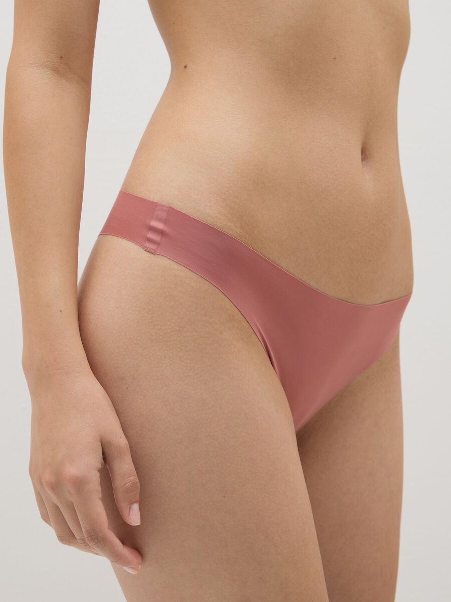 Slip in tessuto rosa regular fit_3