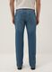 Regular fit blue denim jeans in pure cotton_2