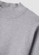Grey viscose-blend jumper with high neck, regular fit_1