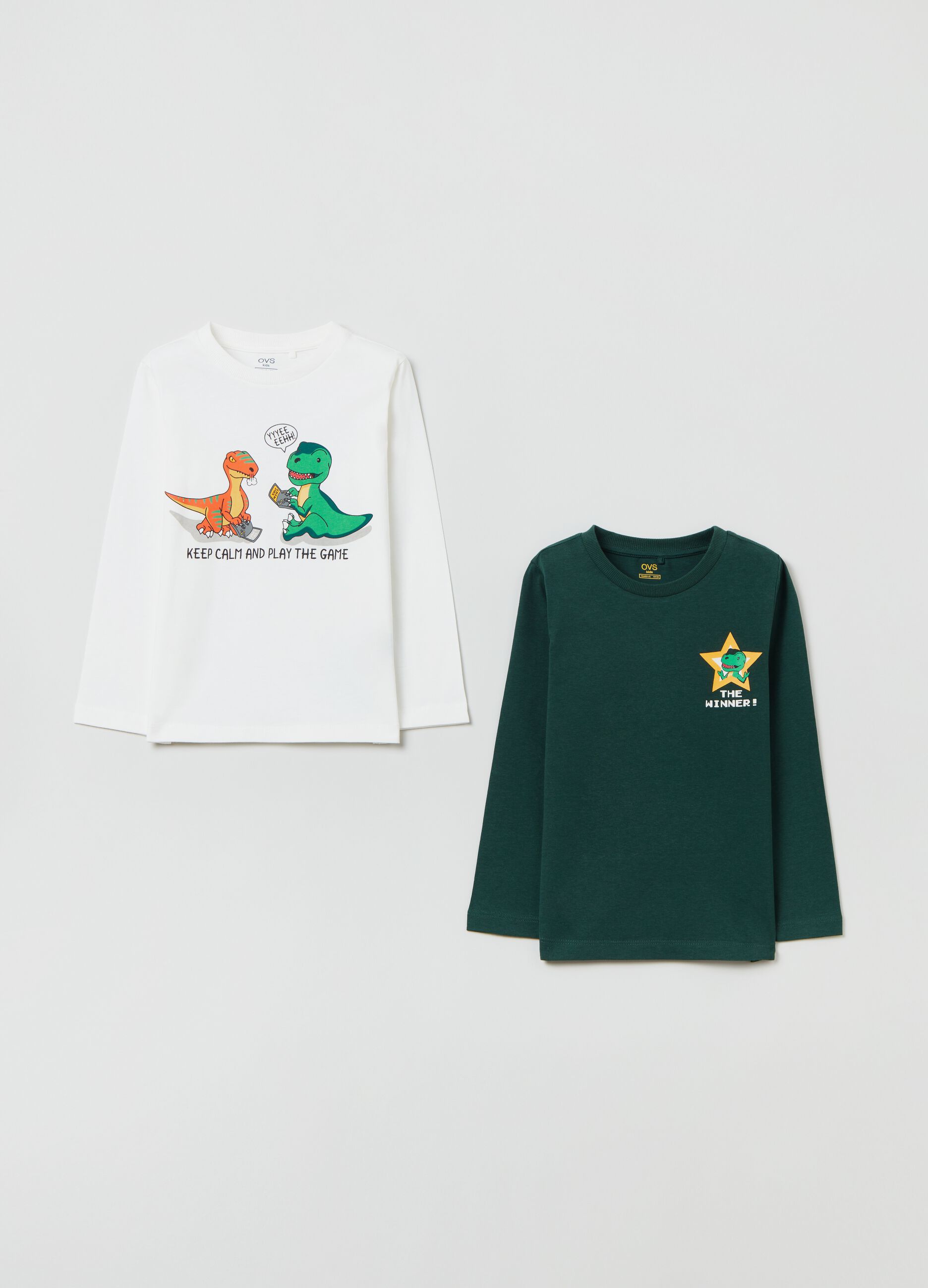 Maglietta verde bambina new arrivals ovs
