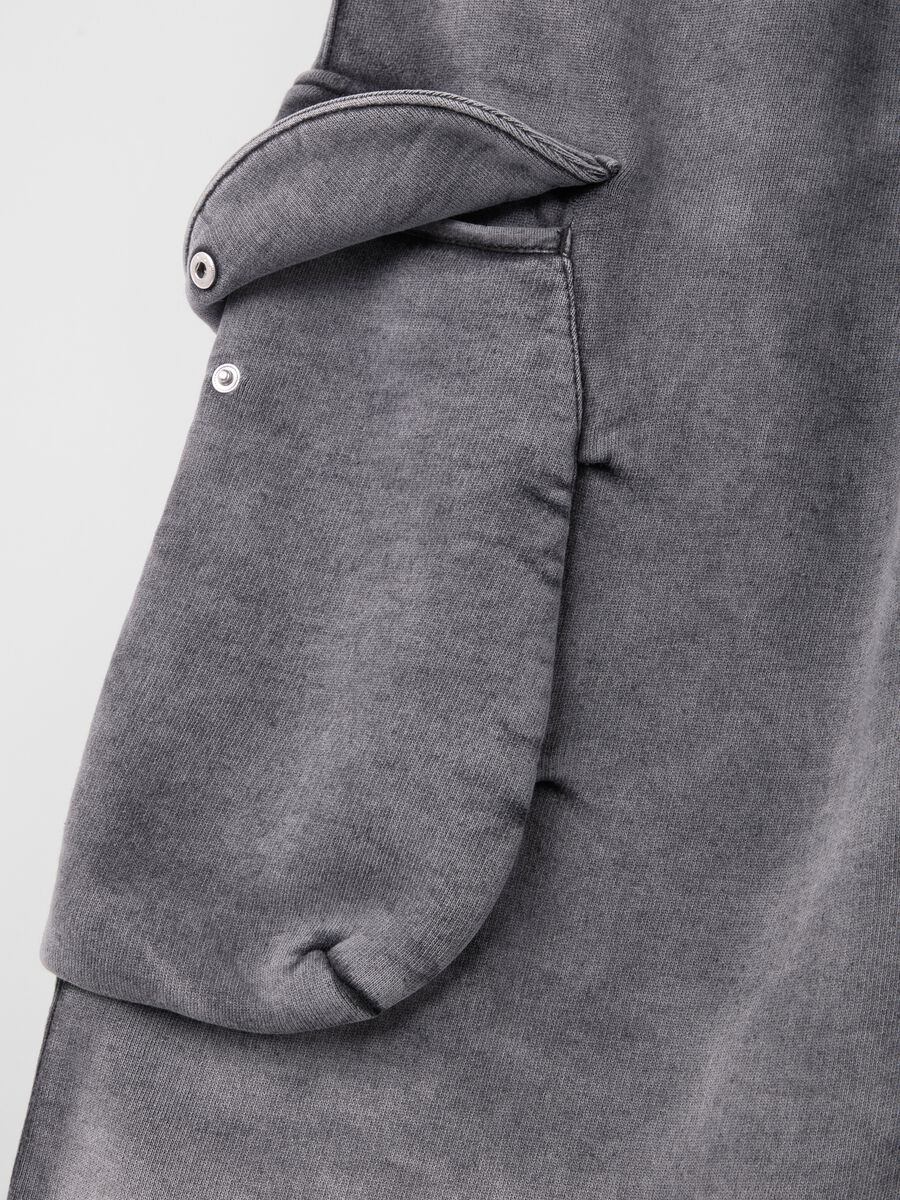 Sunfaded Cargo Sweatpants Vintage Grey_8