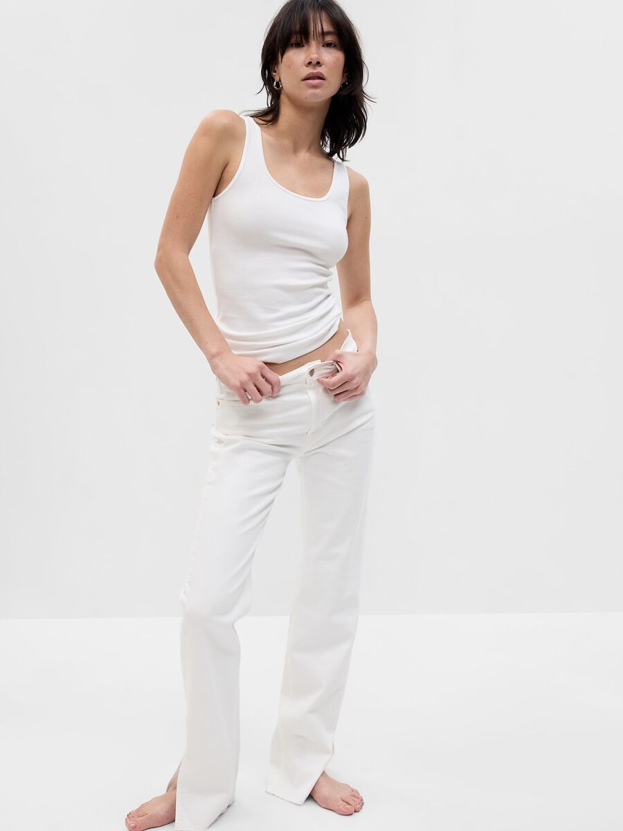 Tank top in cotone e modal stretch_0