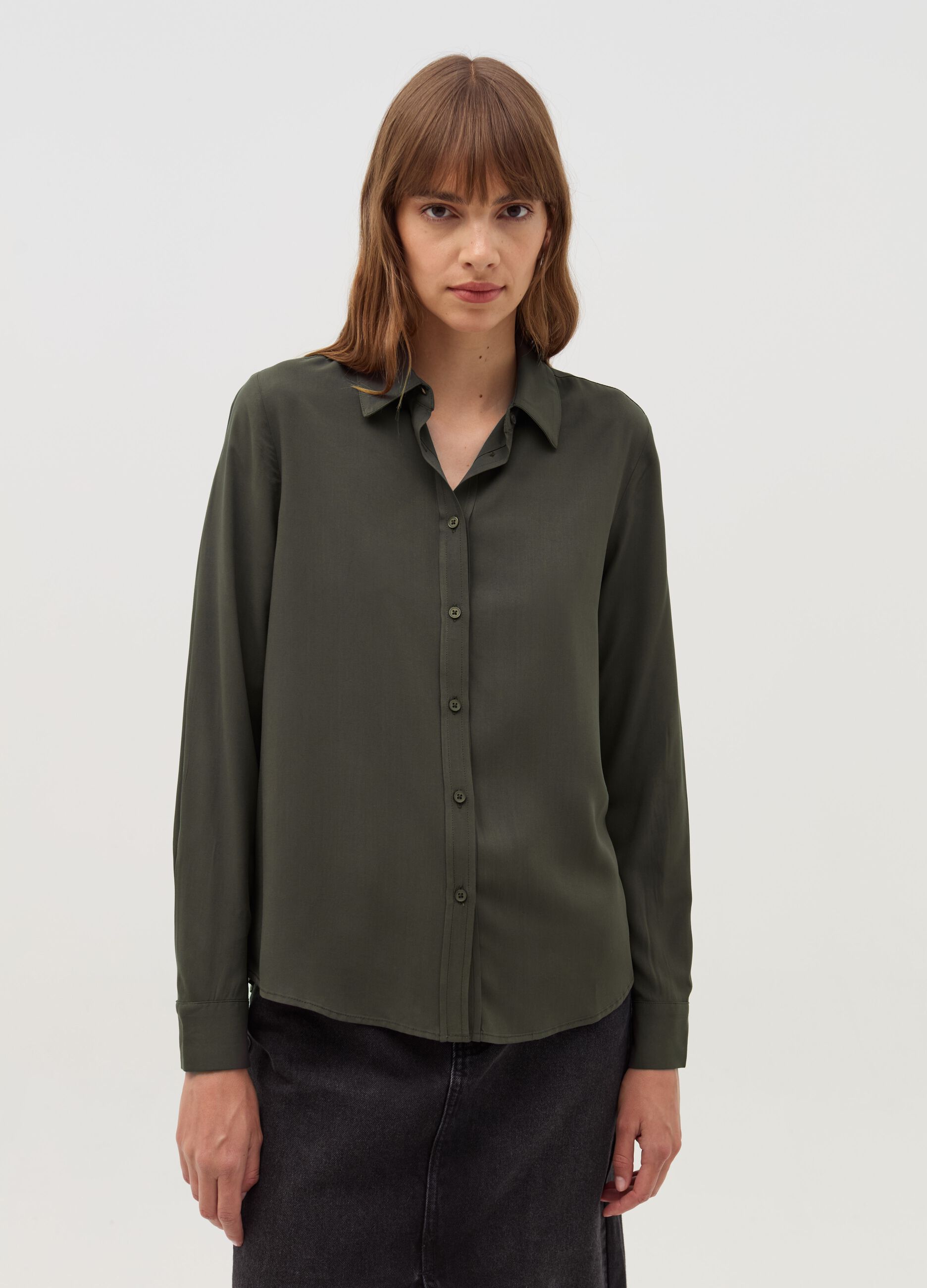 Camicie e Bluse Donna Verde OVS