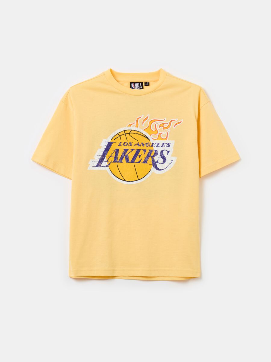 T-shirt with NBA Los Angeles Lakers print_0