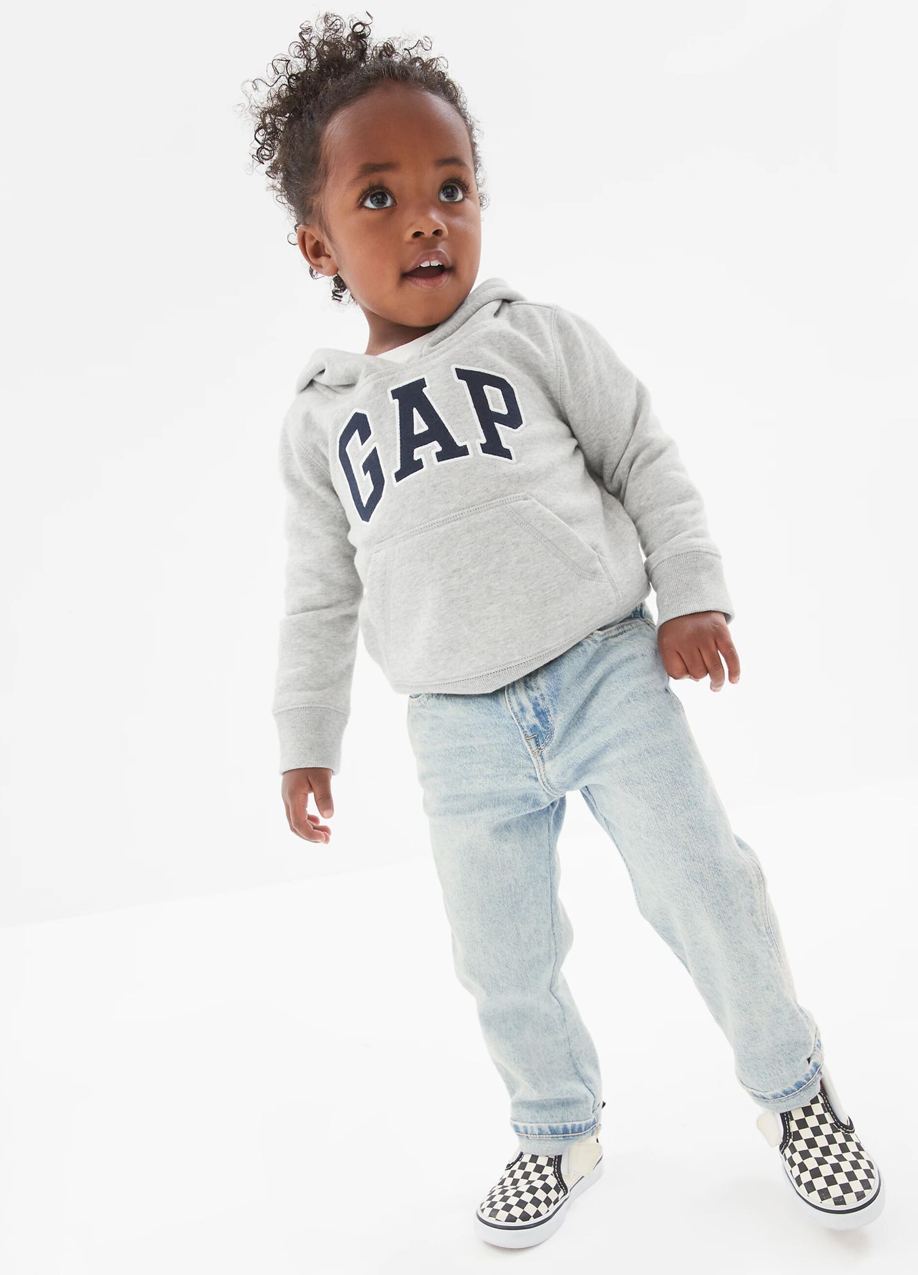 Hoodie with embroidered logo