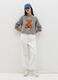 Pullover crop con orso jacquard_0