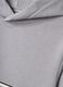 Grey cotton-blend hoodie sweatshirt with crew neck_2