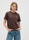 Brown pure cotton regular fit t-shirt_1