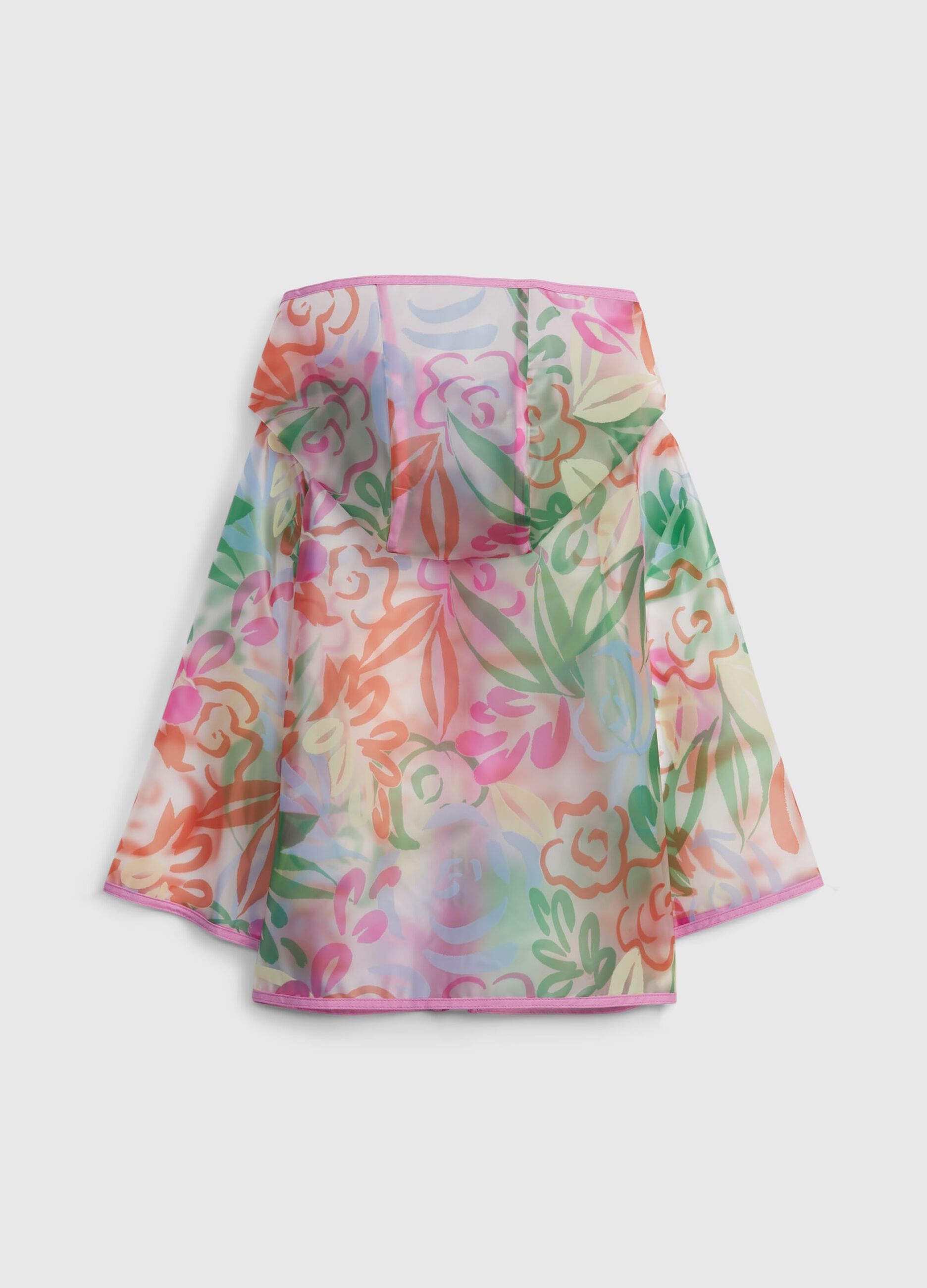 Poncho impermeabile con cappuccio