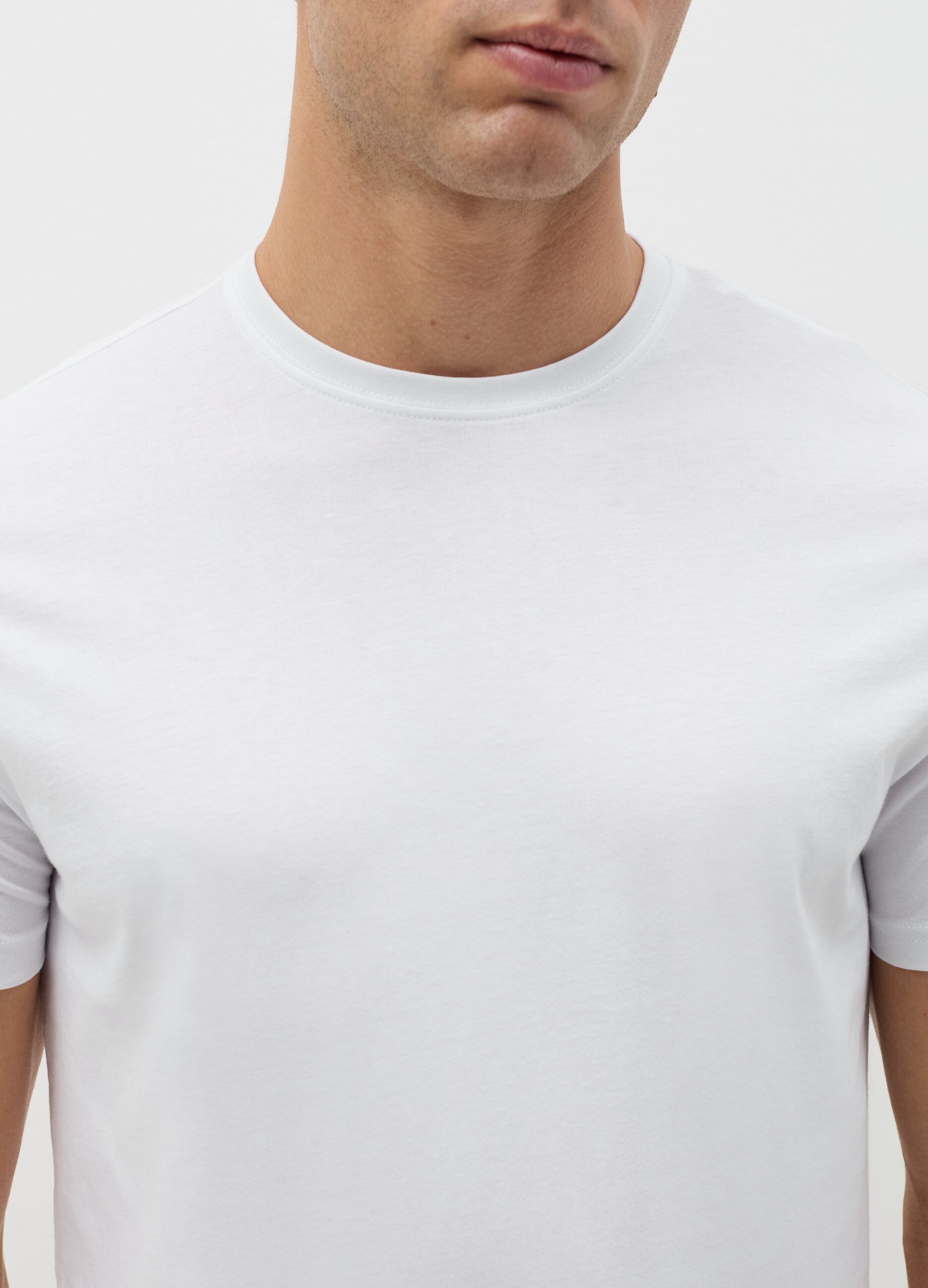 Undershirt in organic cotton