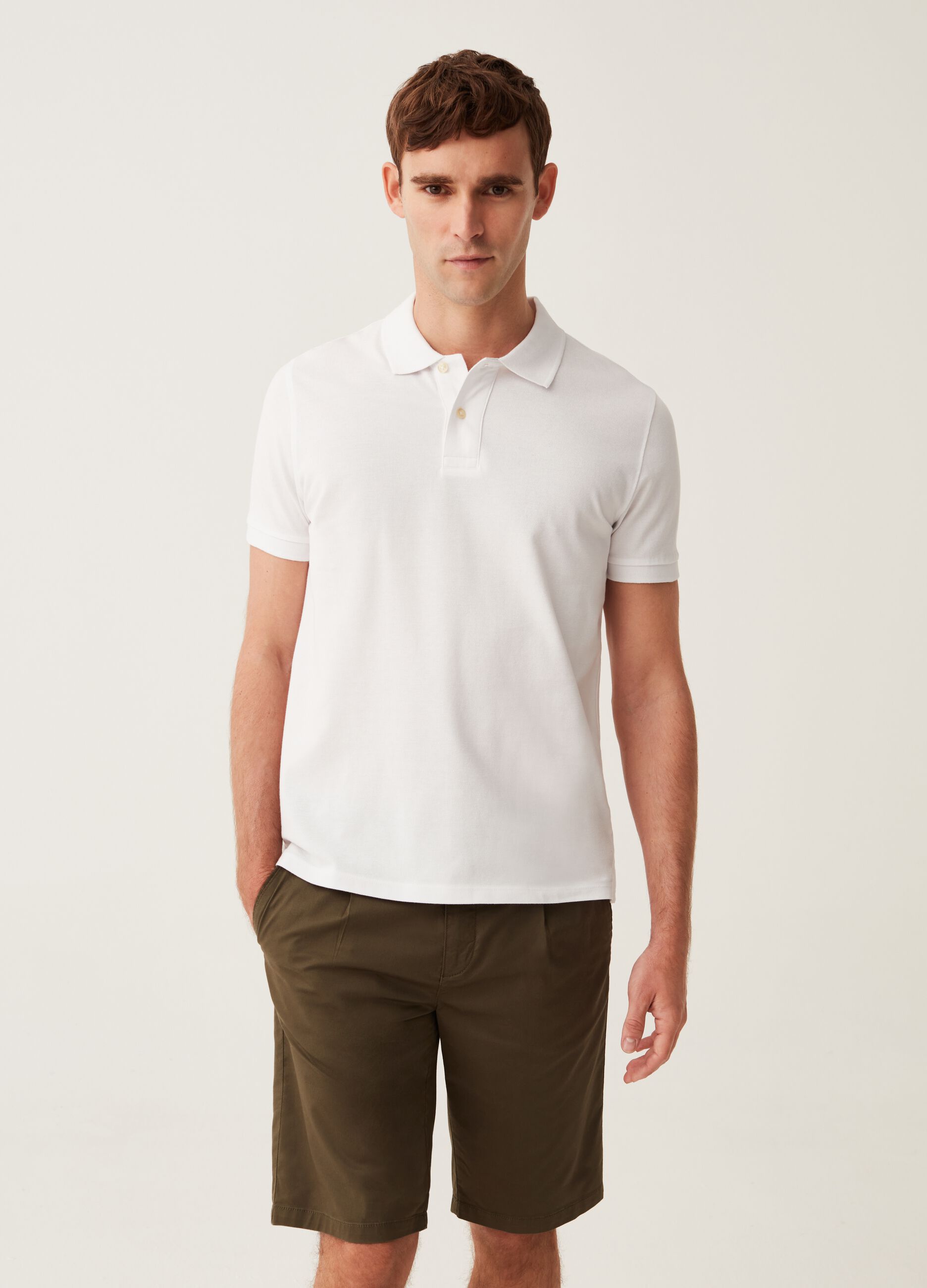 Bermuda chino con pinces_0