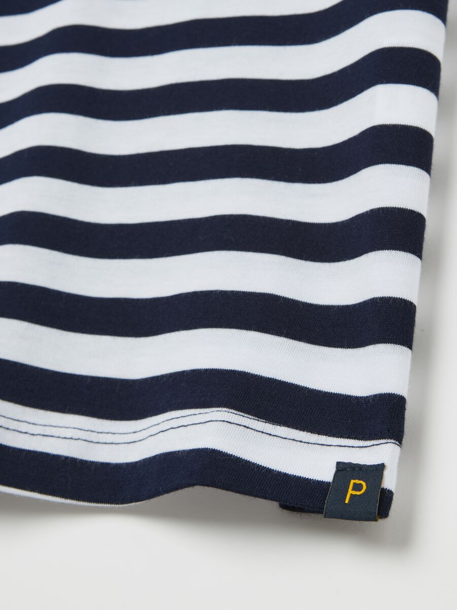 T-shirt in cotone Supima a righe_5