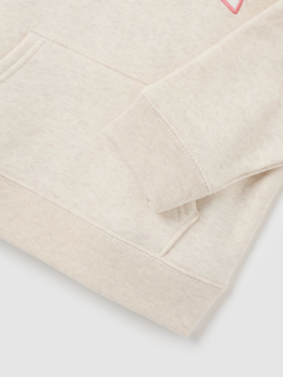 Sweatshirt with hood and logo patch_3