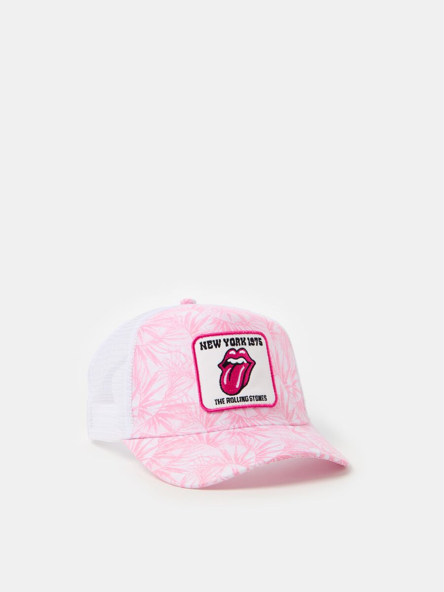 Cappello da baseball foliage Rolling Stones_0