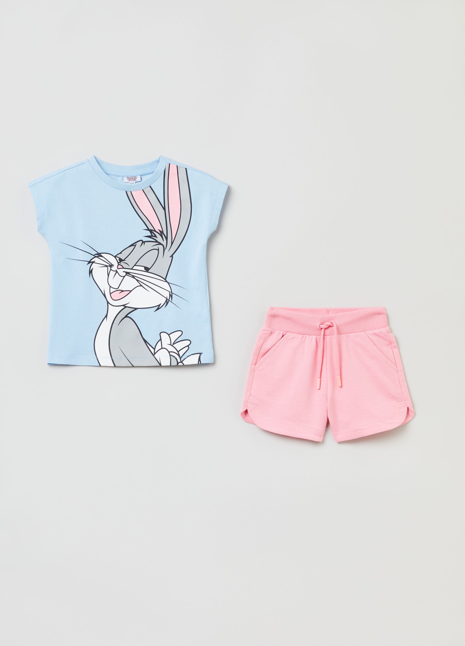 Jogging set with Looney Tunes Bugs Bunny print