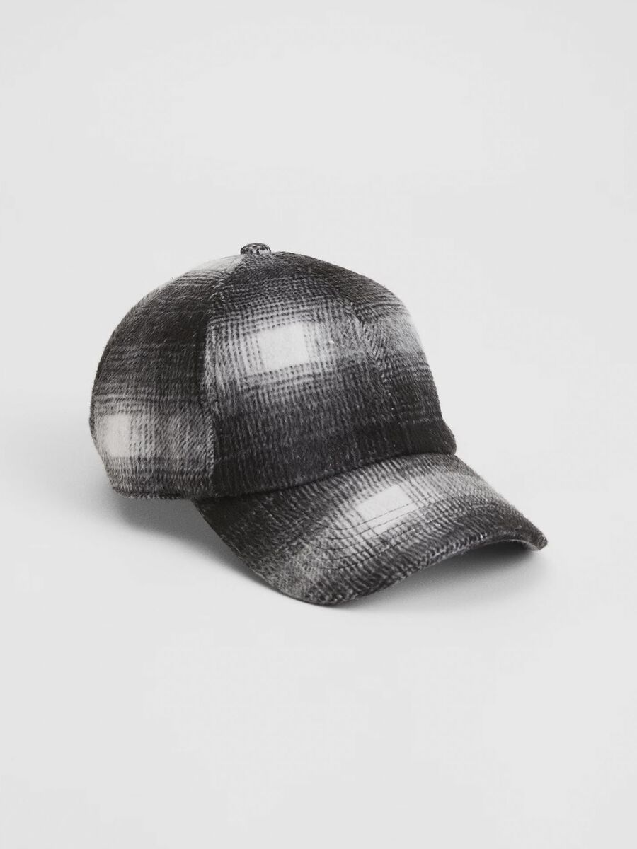 Cappello da baseball in panno check_0