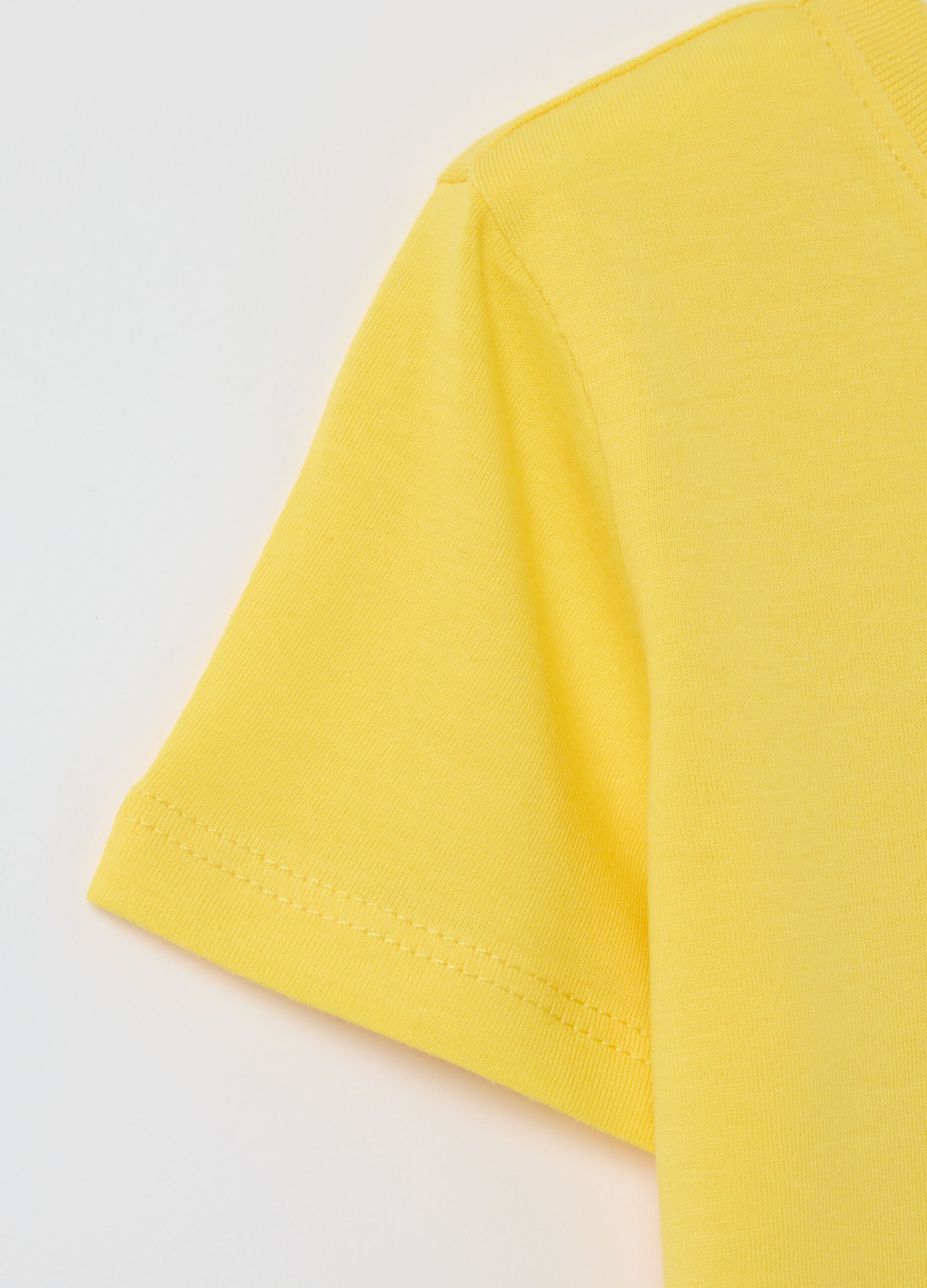 Cotton T-shirt with print