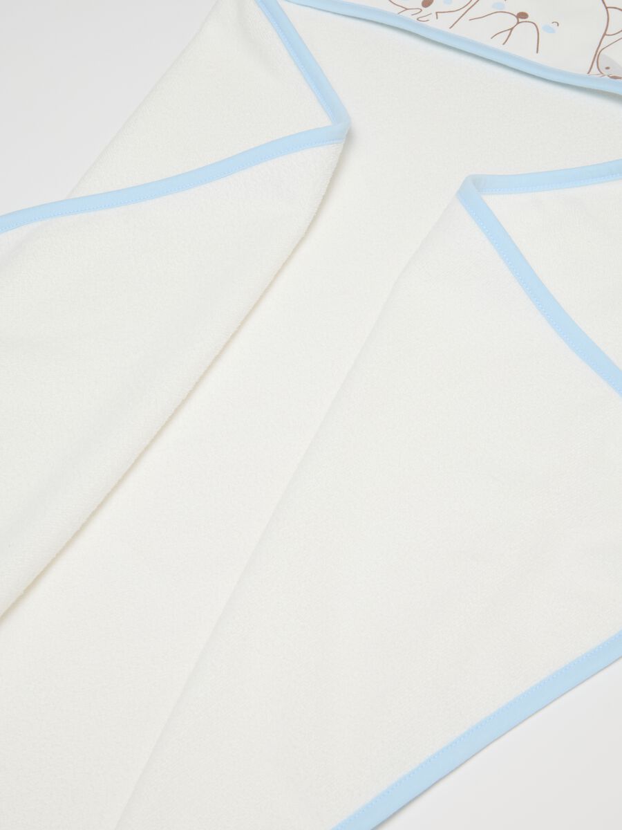 Multicolour Baby Bathrobe in Terry Cloth_2