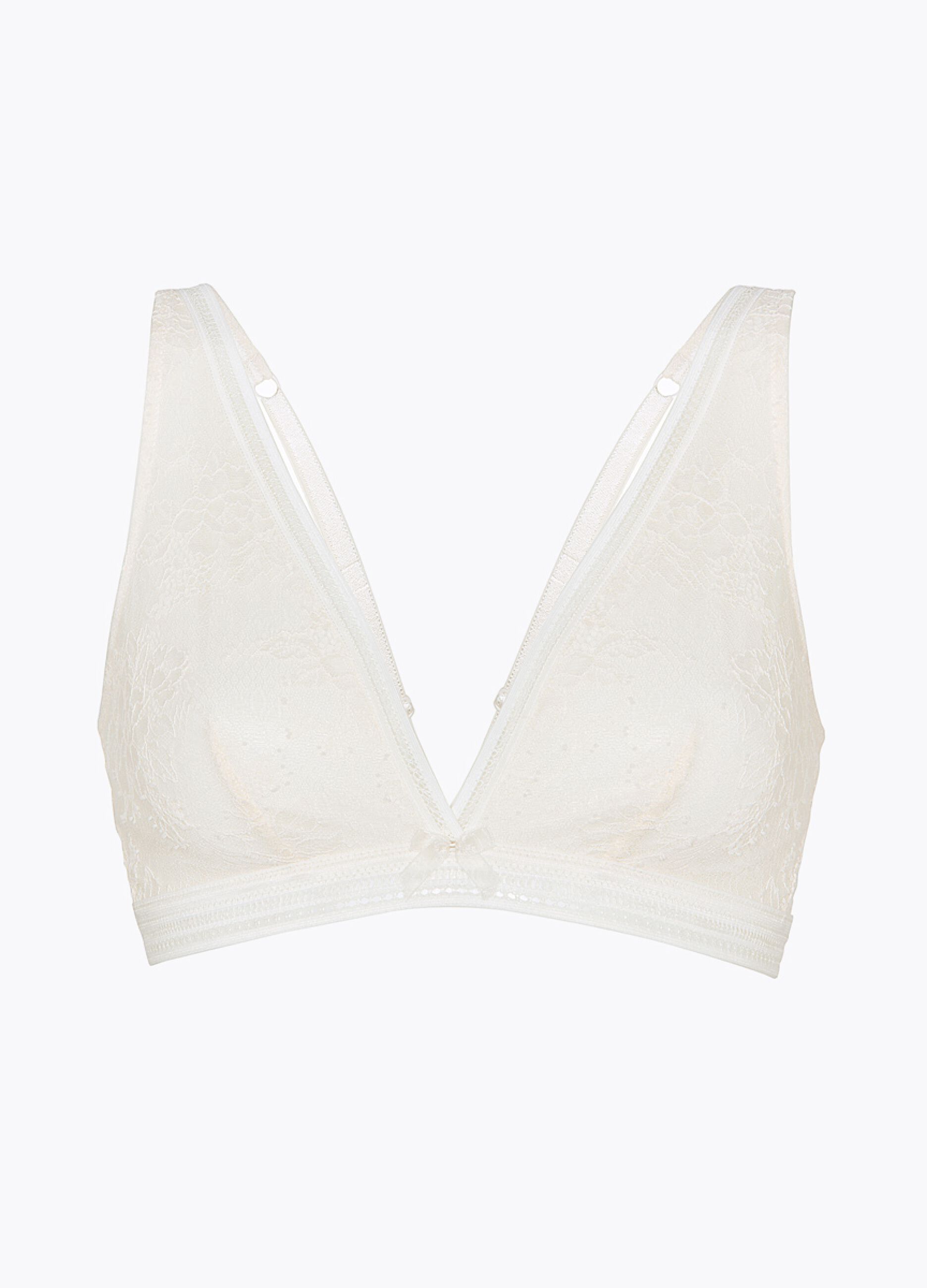 LOVABLE Reggiseno senza ferretto Vintage Lace in pizzo elastico