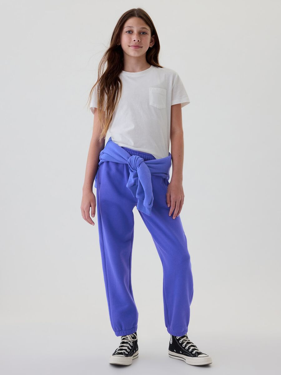 Joggers in fleece_0