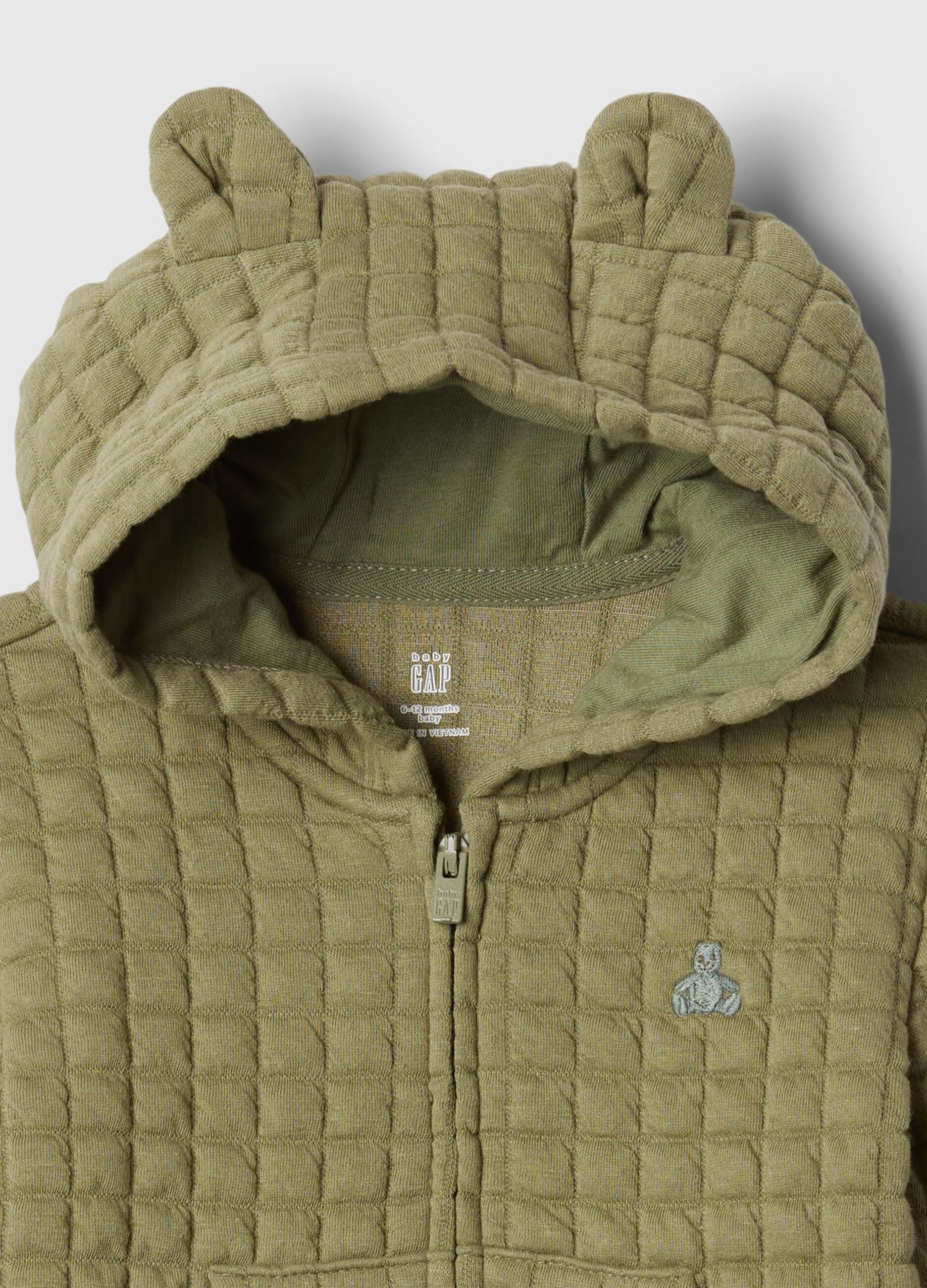 Set top e pantaloni in felpa trapuntata
