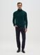 Green Turtleneck Sweater in Acrylic_1