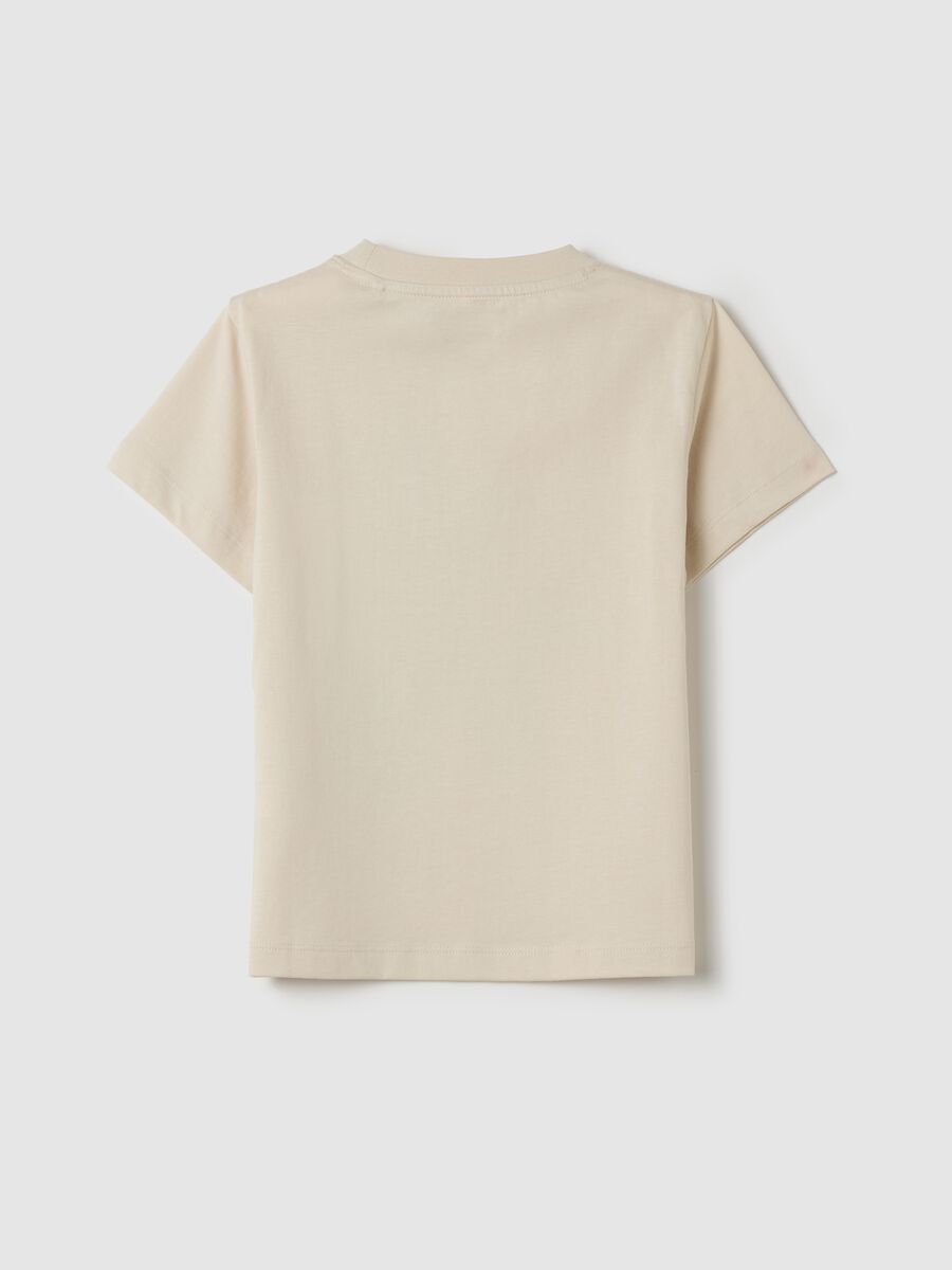 Cotton T-shirt with print_1