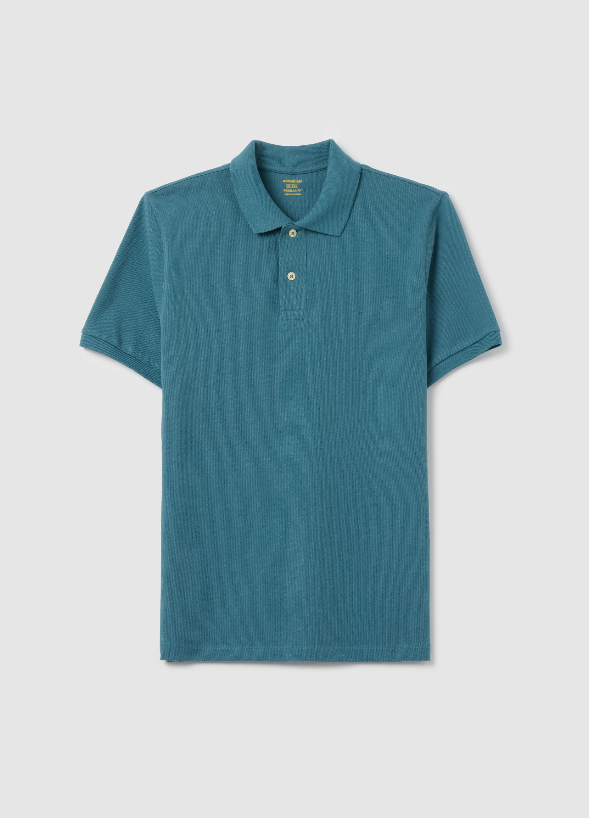 Organic cotton regular-fit polo shirt