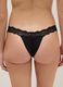 Tripack regular fit multicolour Brazilian briefs with lace details_2