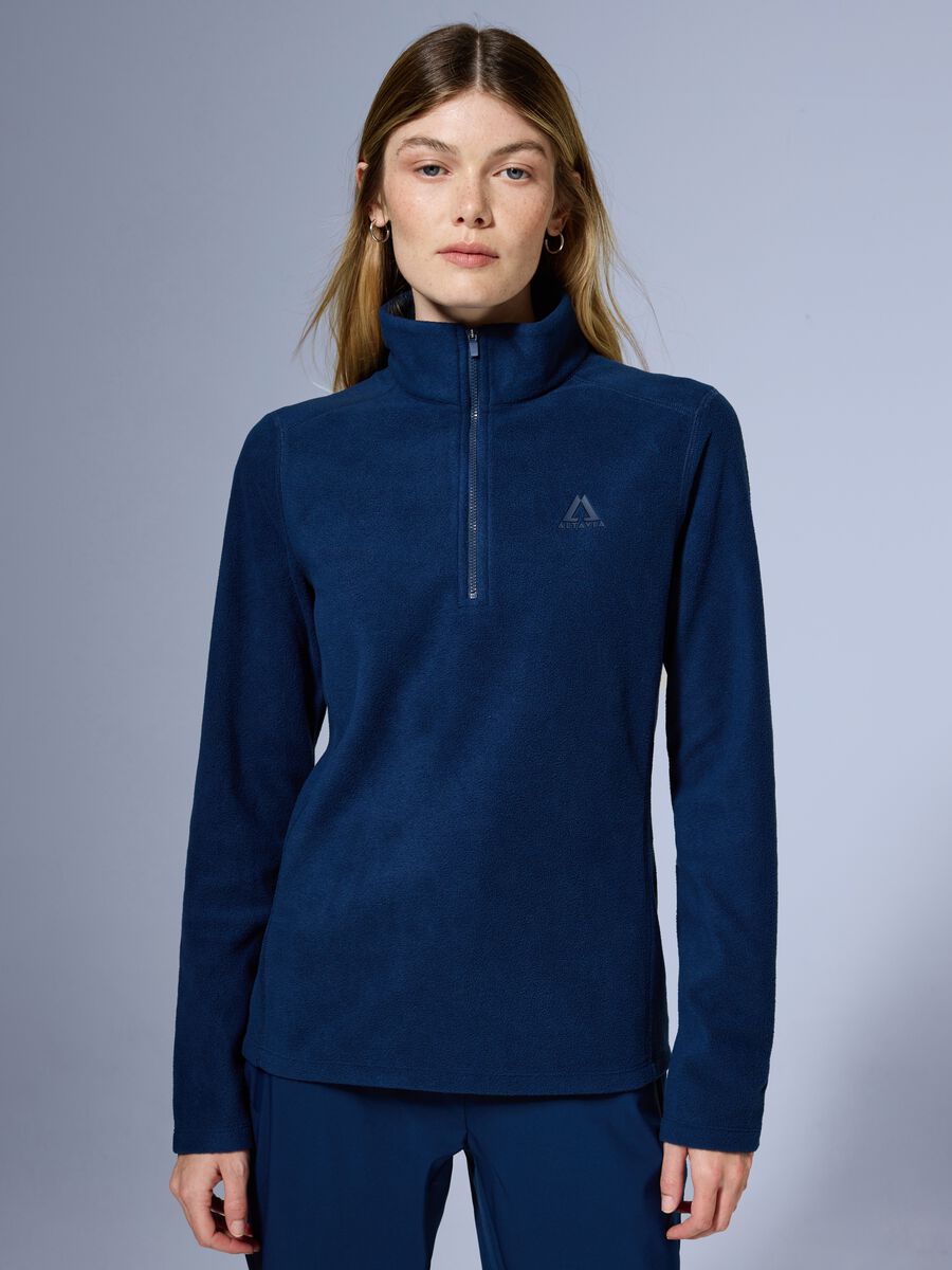 ALTAVIA half zip fleece WITH DEBORAH COMPAGNONI_0