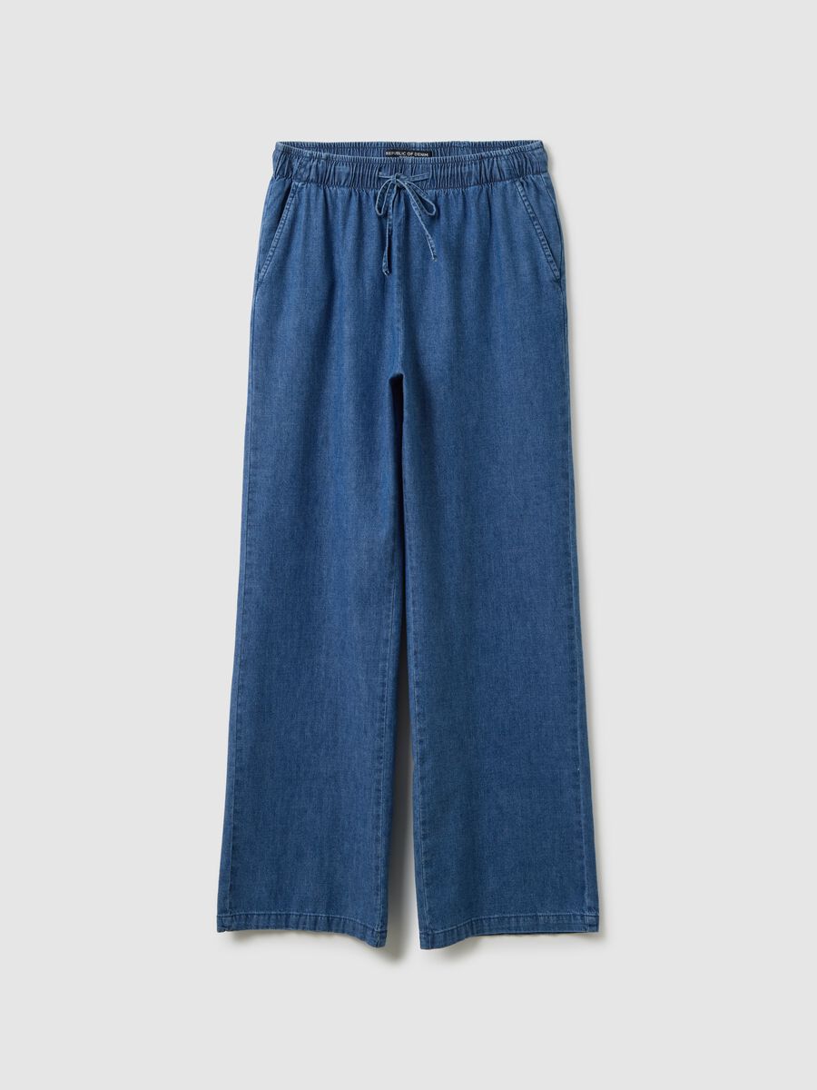 Wide Denim Trousers_4