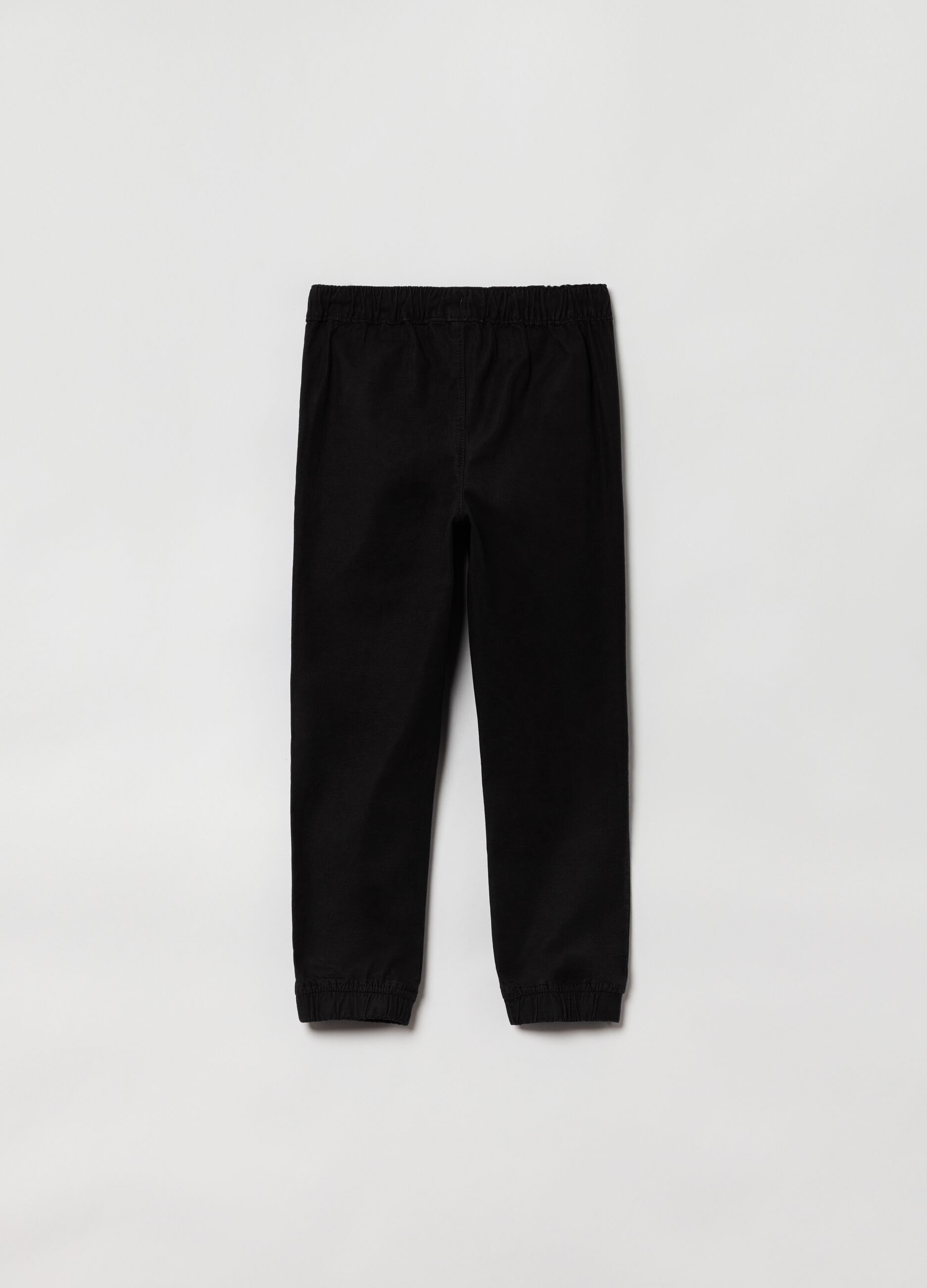 Pantalone jogger con coulisse