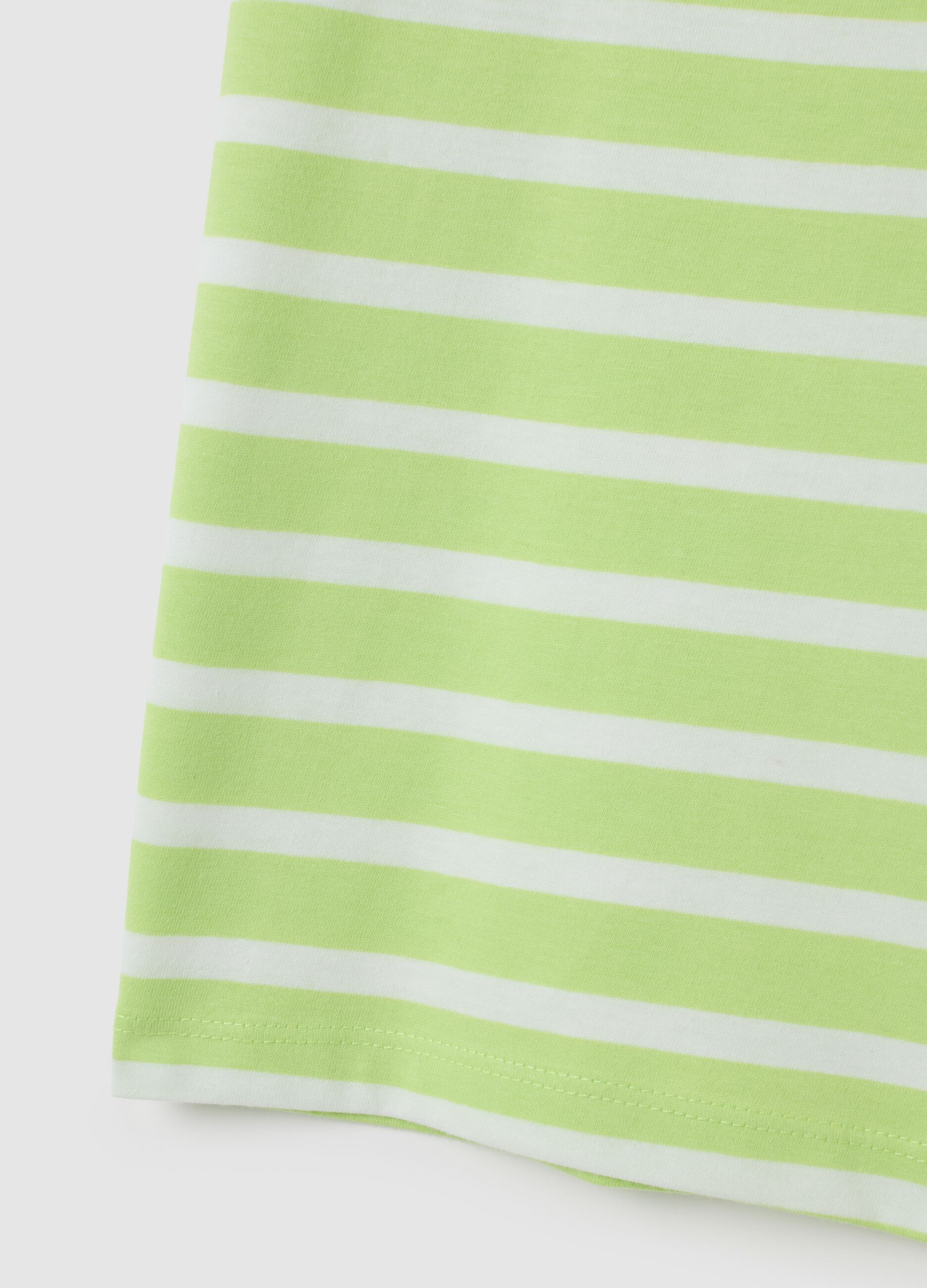 Kids' multicolor pure cotton T-shirt regular fit
