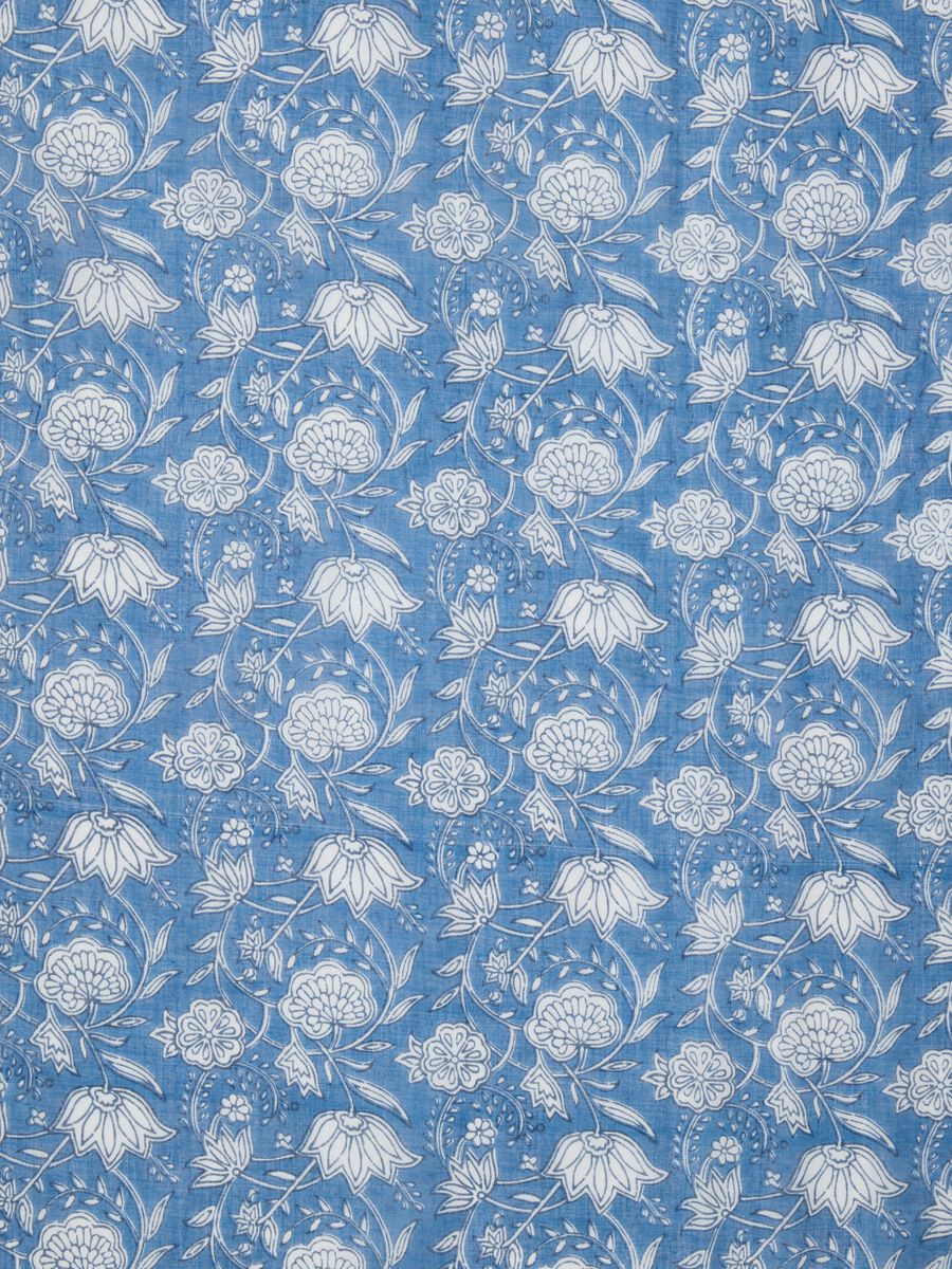 Women's scarf in pure multicolour cotton_1
