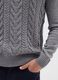 Grey turtleneck regular fit with jacquard pattern_3