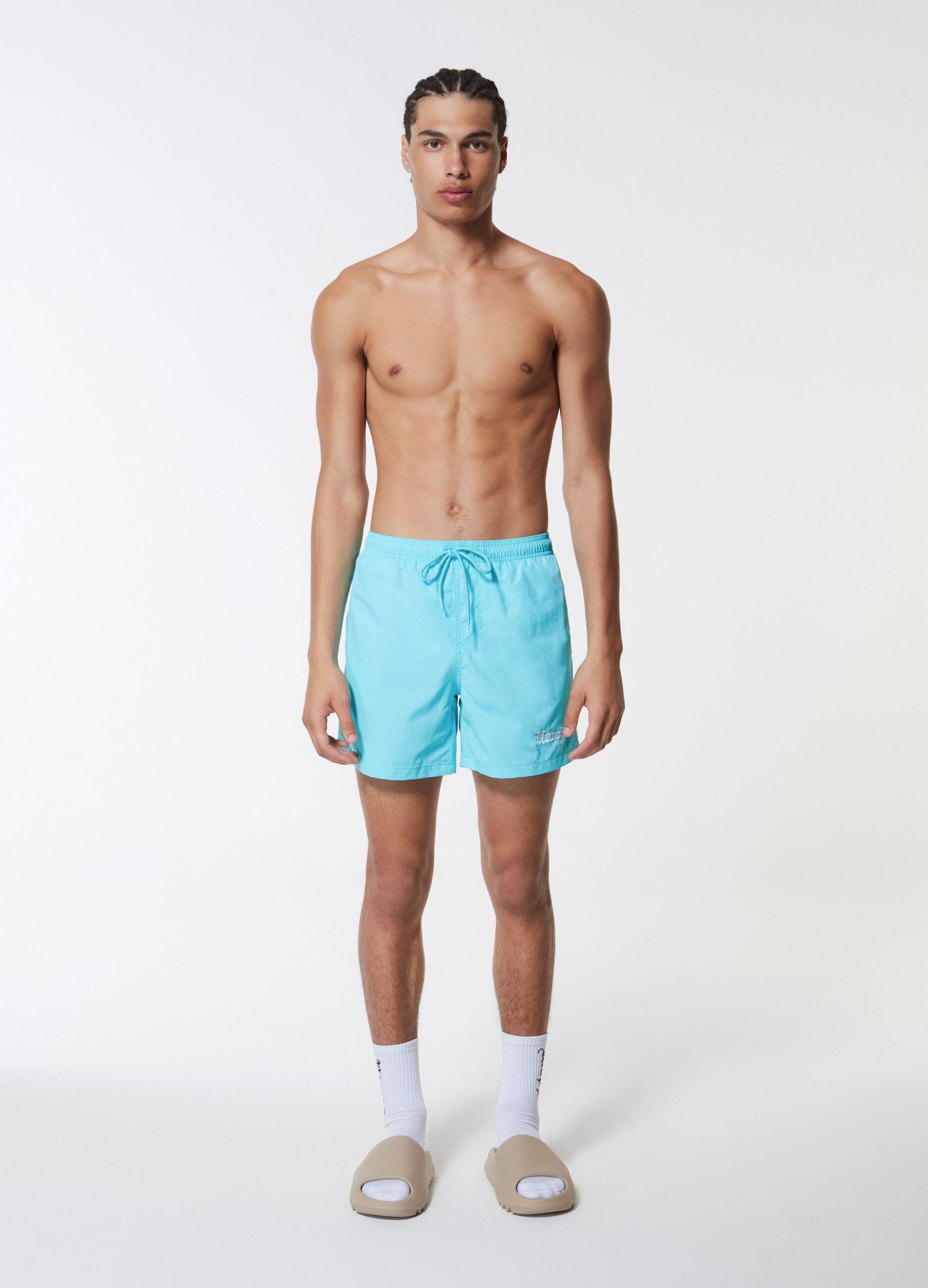 Swim Shorts Turquoise_4