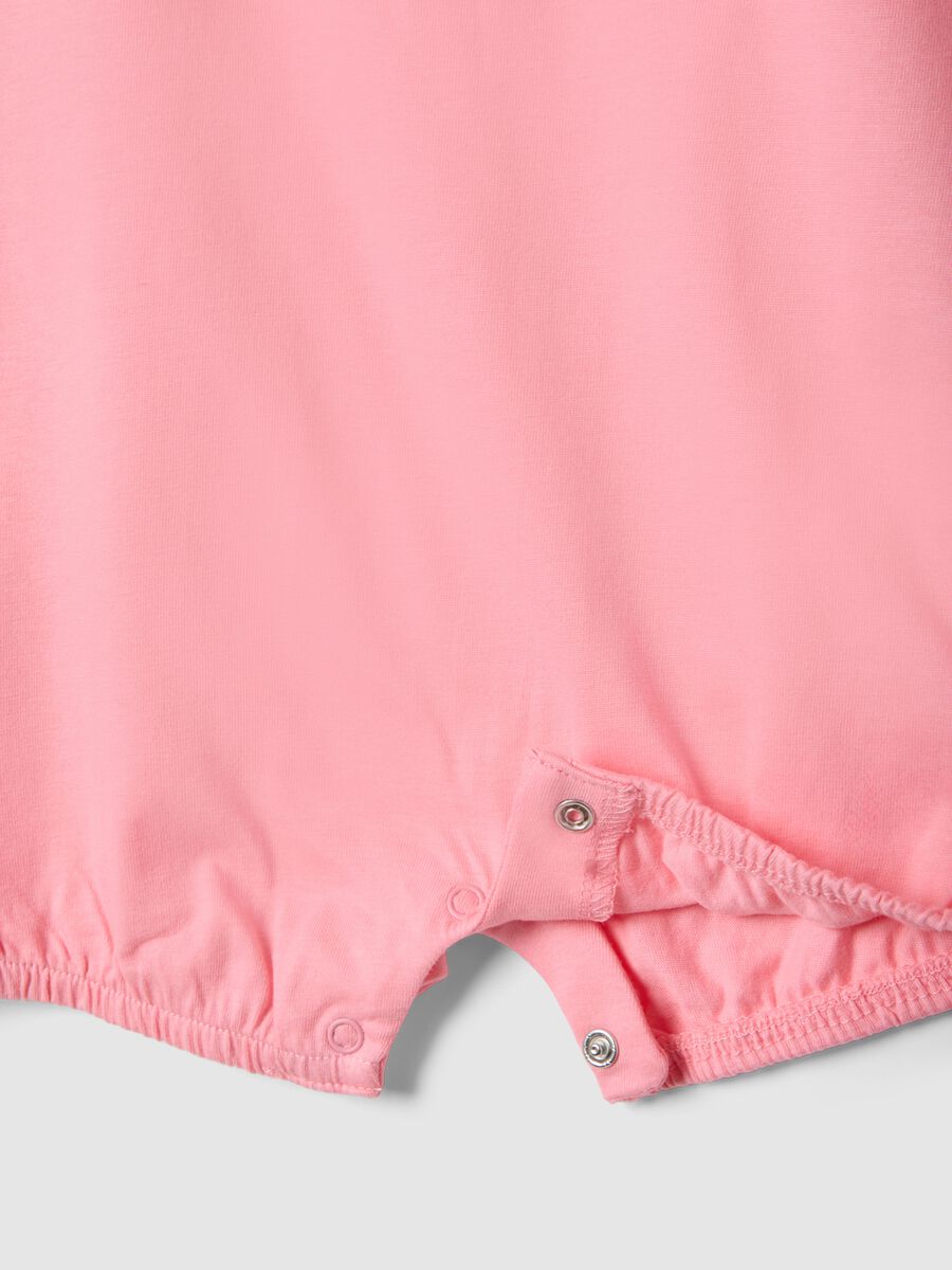 Bipack romper in puro cotone multicolor da neonata con stampe_3