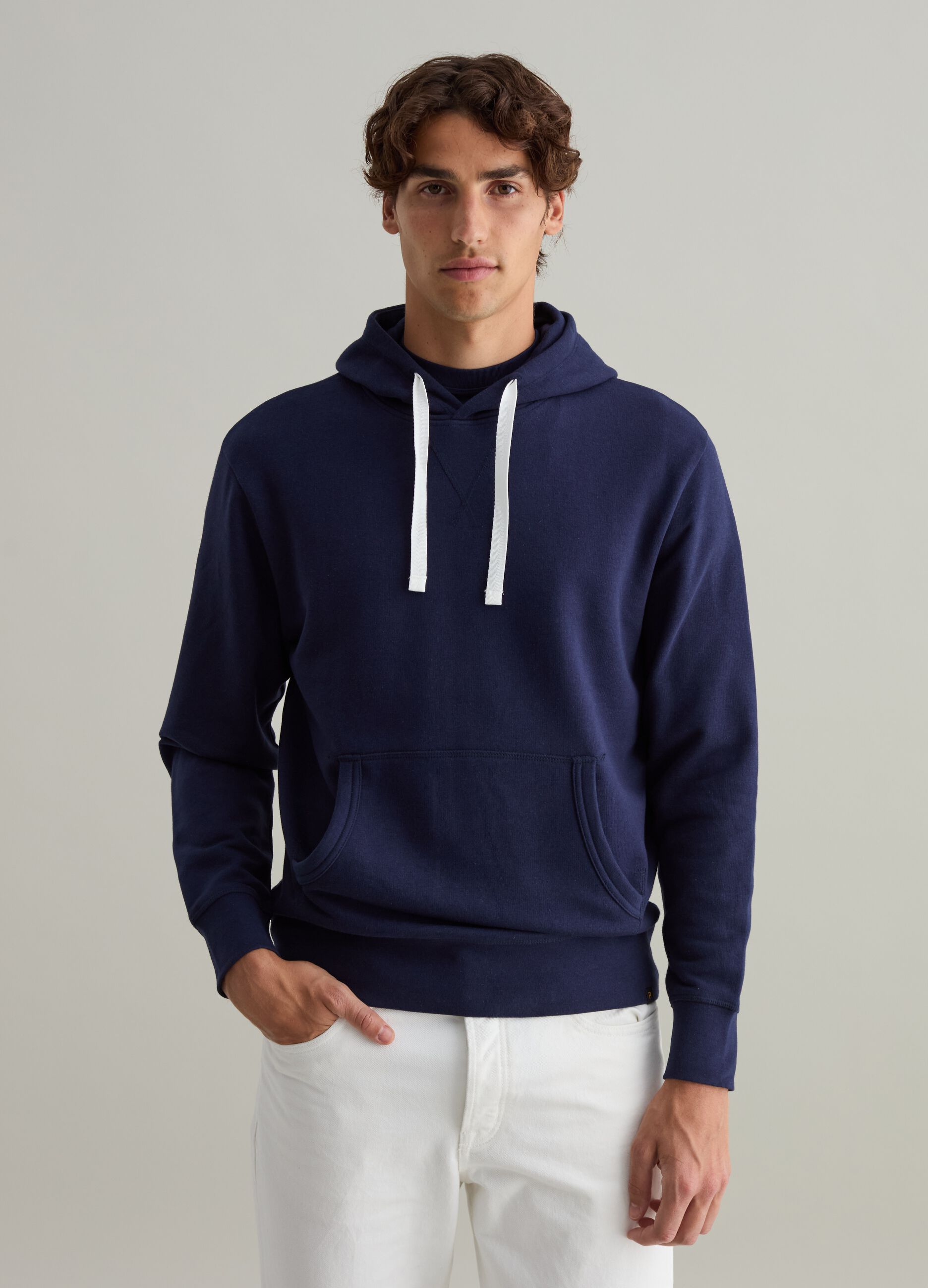 Felpe Uomo con Zip Girocollo Con Cappuccio e Senza OVS