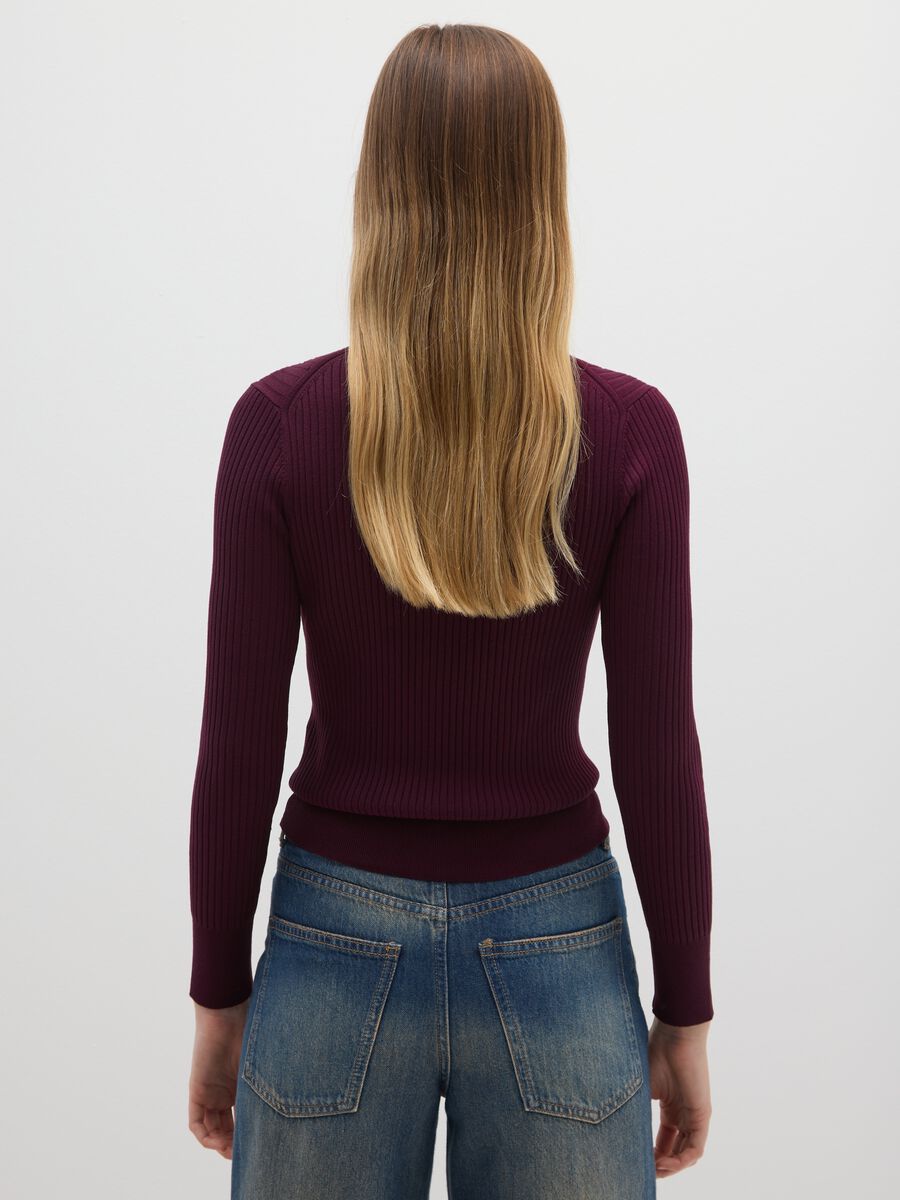 Dolcevita bordeaux in misto viscosa_2