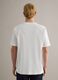 White cotton crew neck T-shirt, regular fit_3
