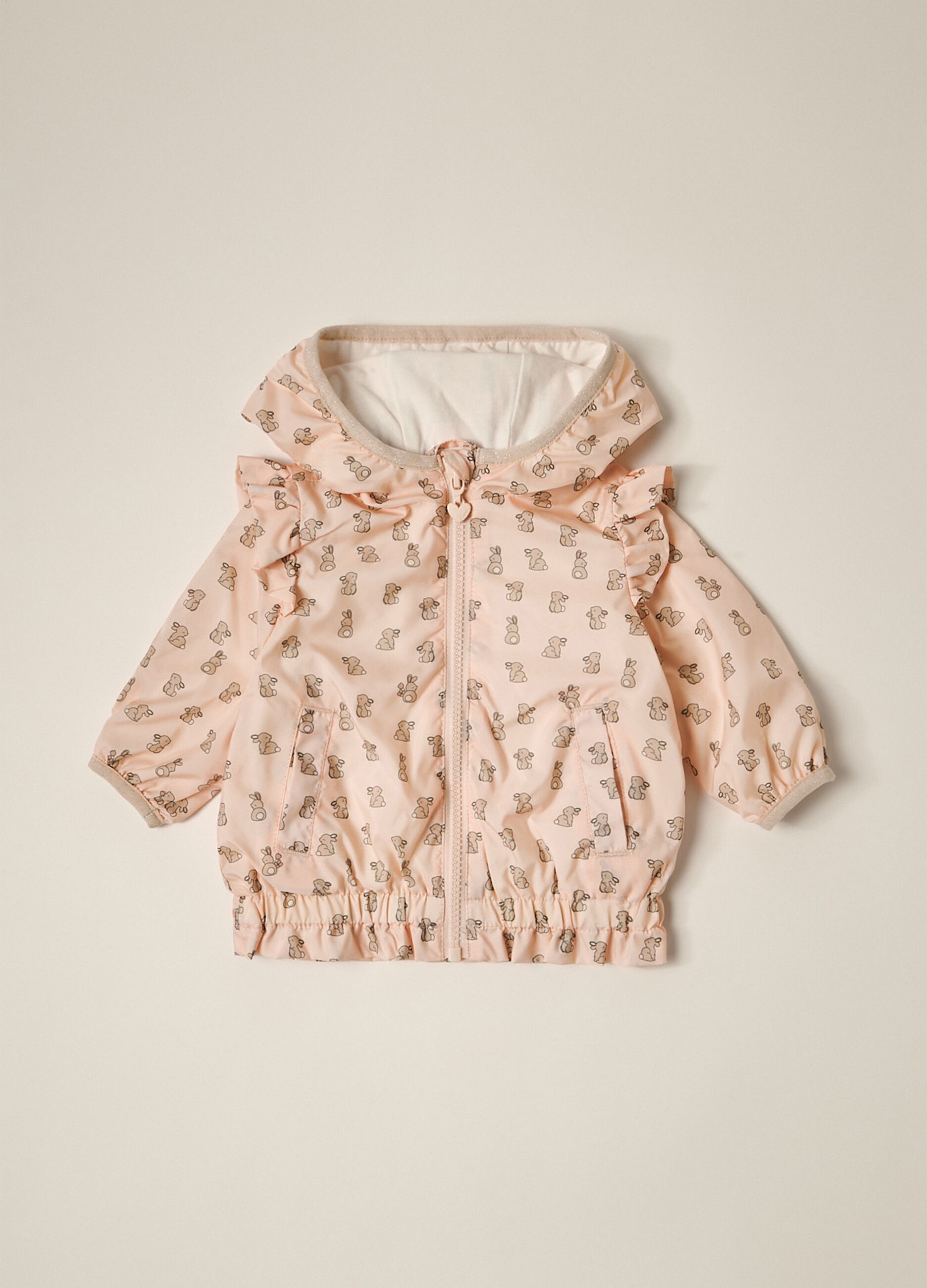 IANA newborn girl windbreaker