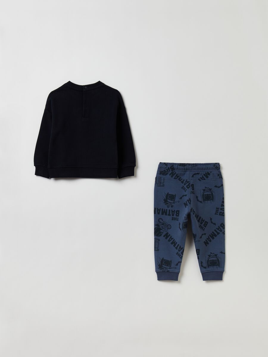 Jogging set in cotone stampa The Batman_1