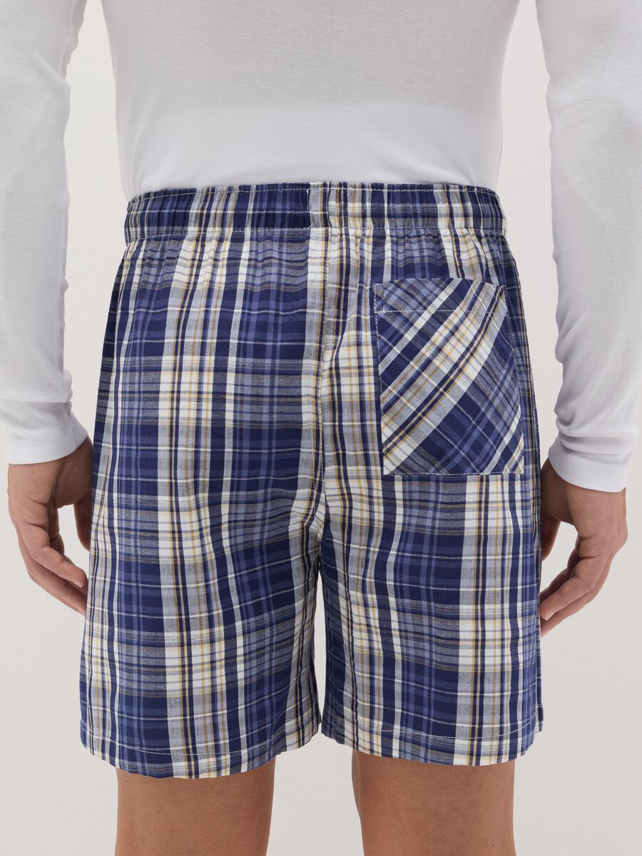Pyjama shorts in patterned cotton_3
