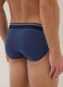 Tripack multicolour polka dot briefs in stretch cotton regular fit_2