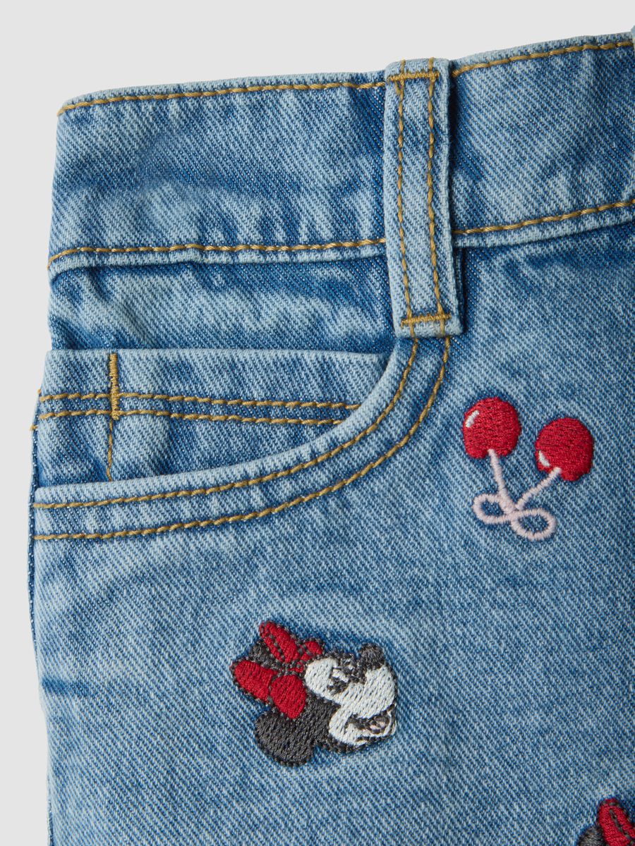 Pure cotton shorts with embroidery_2
