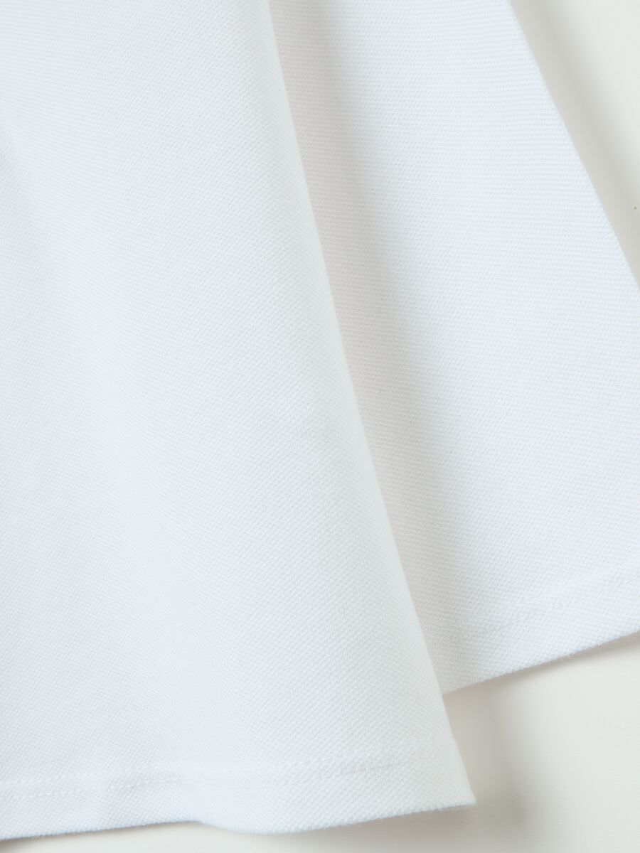 Long-sleeved polo shirt in organic cotton_3