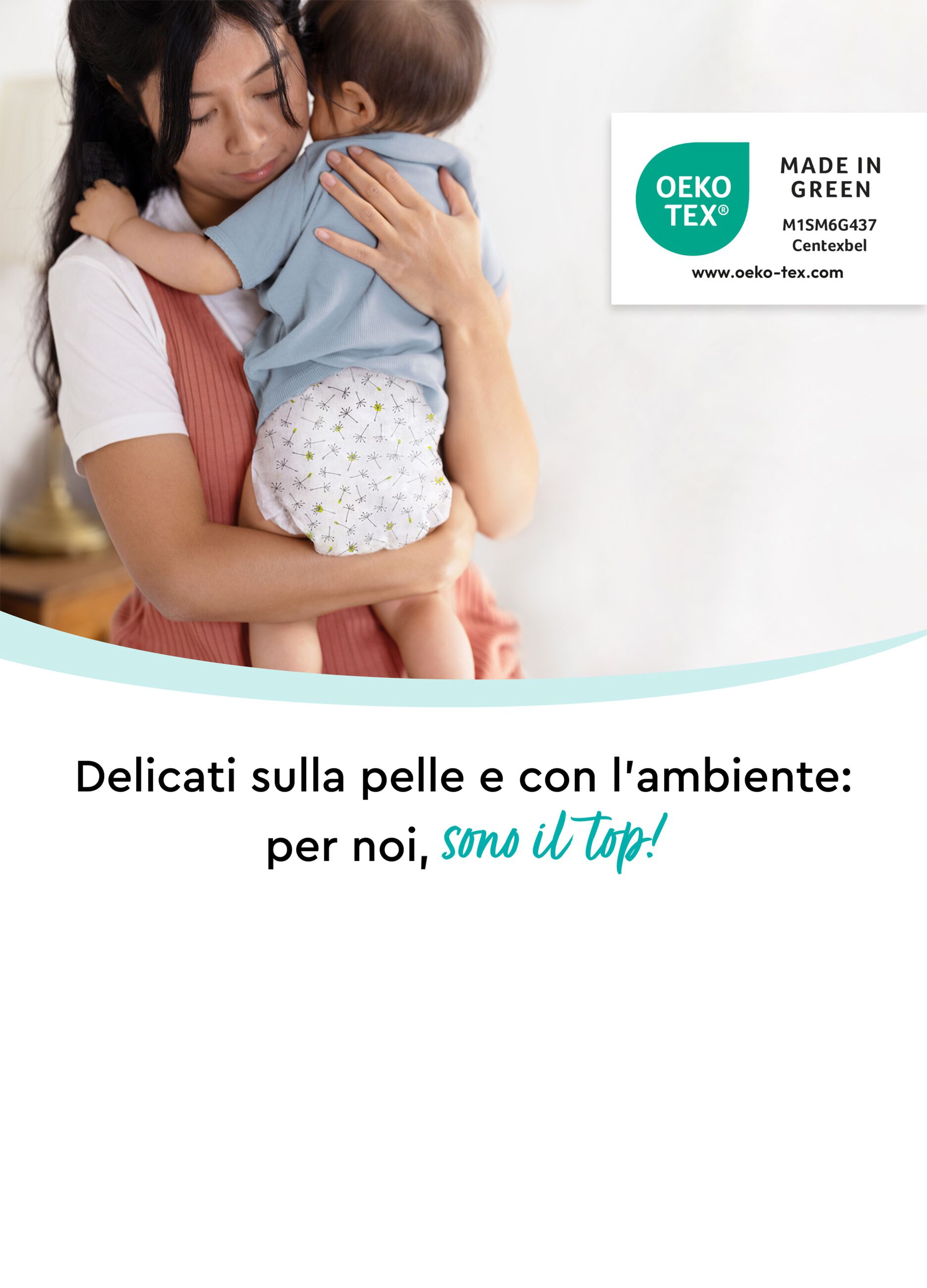 Pannolini per pelli sensibili N°1 (2-5 Kg) Lillydoo