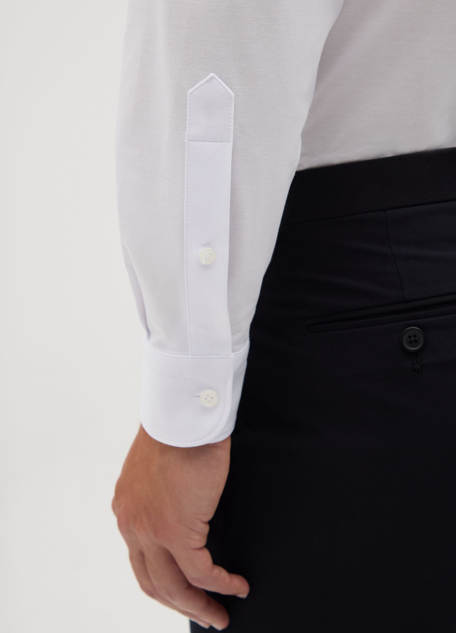 Regular-fit easy-iron-and-dry shirt